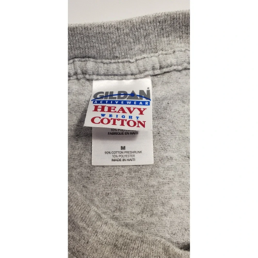 Gildan‎ San Francisco California Graphic T Shirt Mens Medium Gray Heavy Cotton